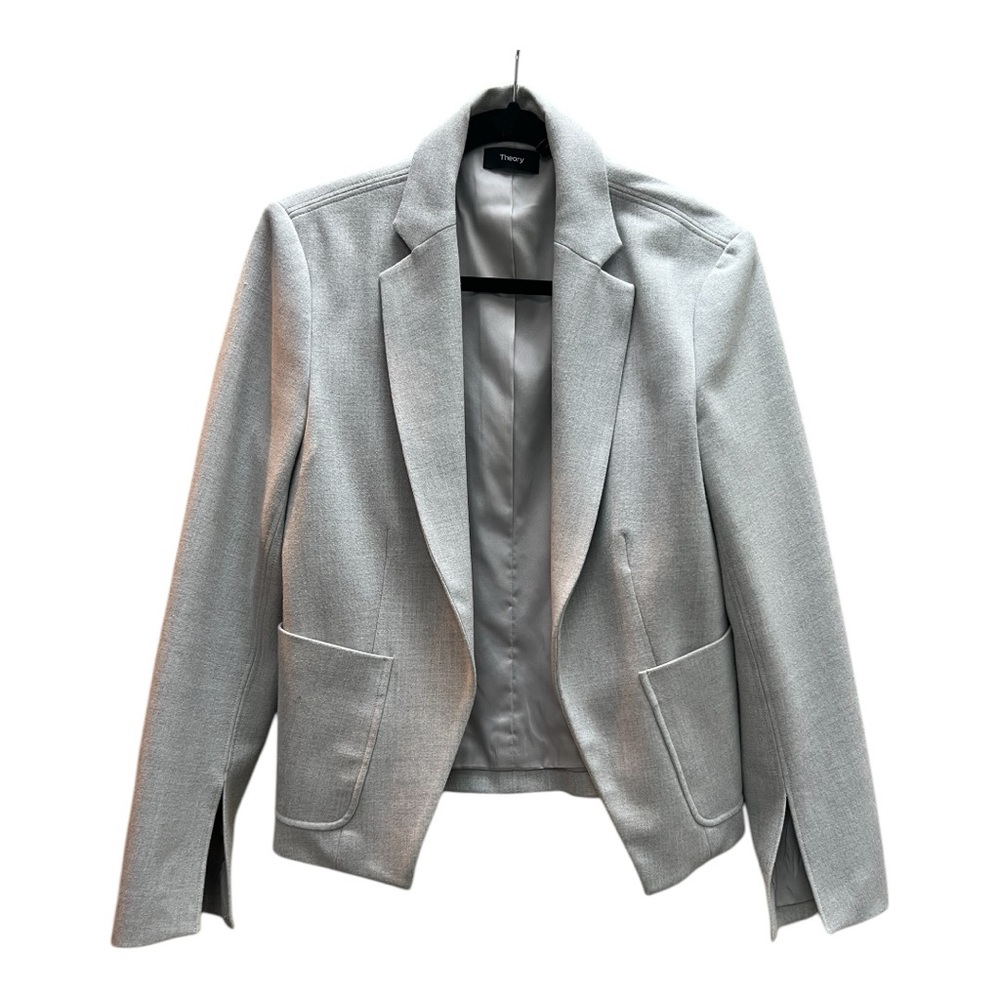 Women's Theory Gray Blazer